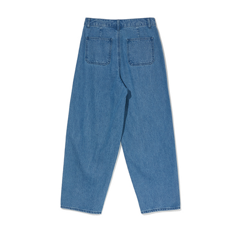 韓國 Markm Women's Curved Jeans【MA265】