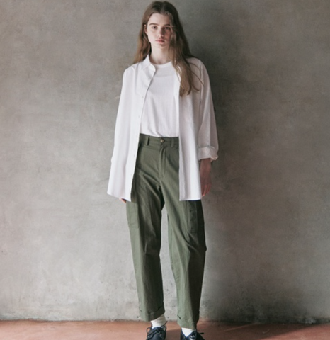韓國 Markm Women's Ripstop Cargo Pants【MA266】