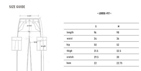 韓國 Markm Women's Ripstop Cargo Pants【MA266】
