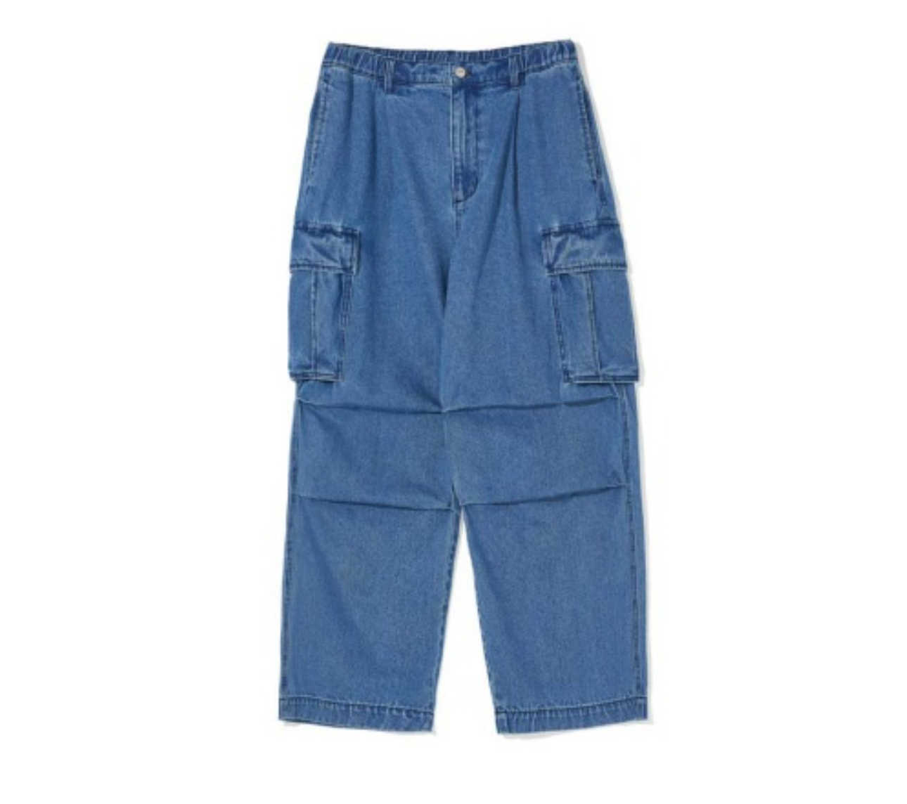 韓國 Markm Denim Cargo Wide Pants【MA267】