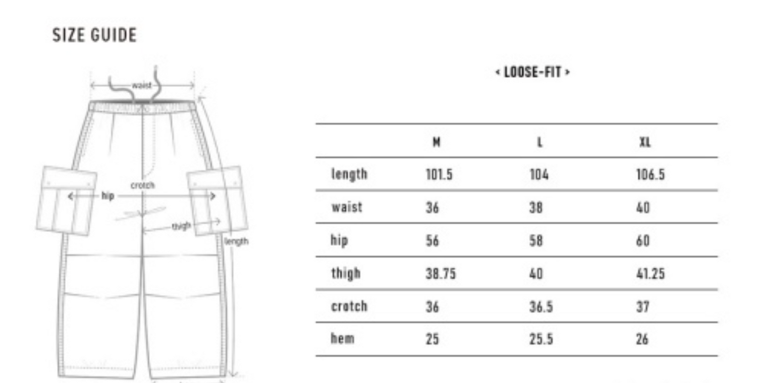 韓國 Markm Denim Cargo Wide Pants【MA267】