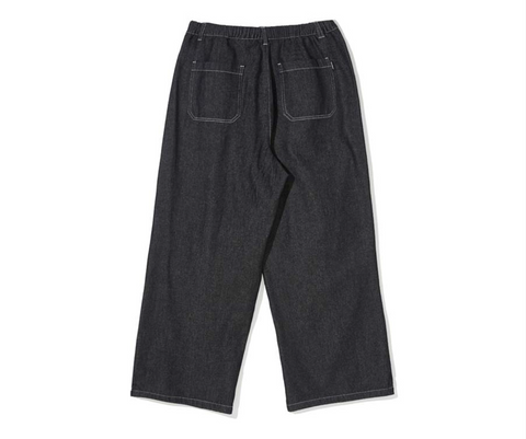 韓國 Markm Denim Parachute Wide Pants【MA268】