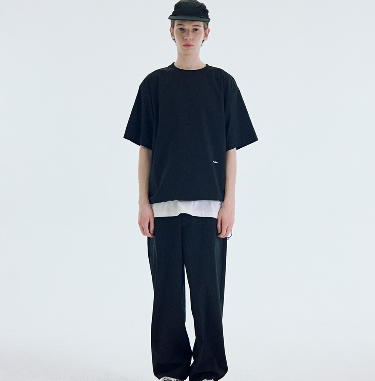韓國 Markm Nylon Patchwork Pants【MA269】