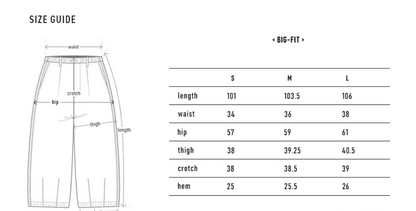 韓國 Markm Big Fit Wide Balloon Pants【MA271】