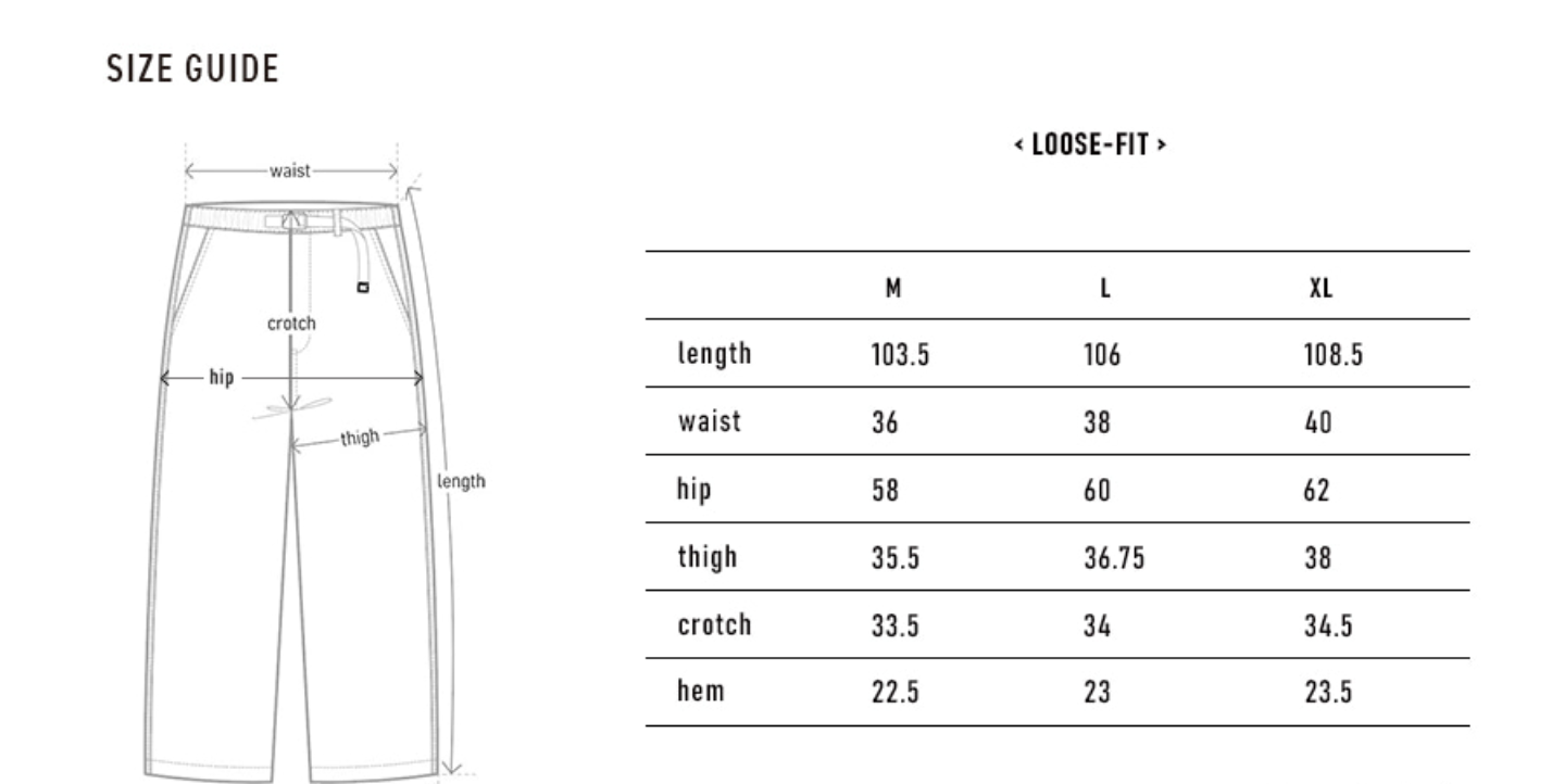 韓國 Markm Loose-fit Webbing Belt Pants【MA272】
