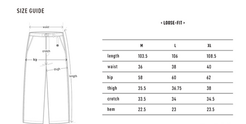 韓國 Markm Loose-fit Webbing Belt Pants【MA272】