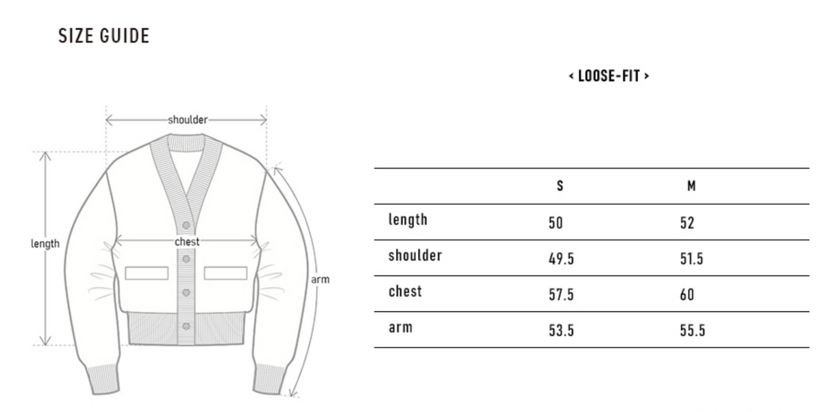 【現貨】韓國 Markm Women's Striped V-Neck Short Cardigan【MA273】