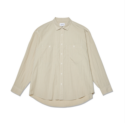 韓國 Markm Big Fit Washer Stitch Shirt【MA274】