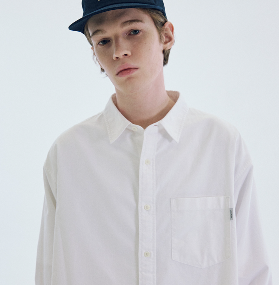 韓國 Markm Single Pocket Oxford Shirt【MA275】