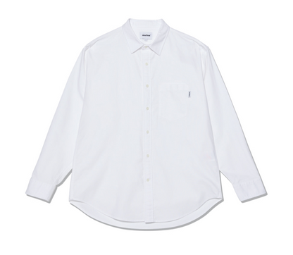 韓國 Markm Single Pocket Oxford Shirt【MA275】