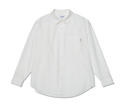 韓國 Markm Single Pocket Cotton Shirt【MA277】