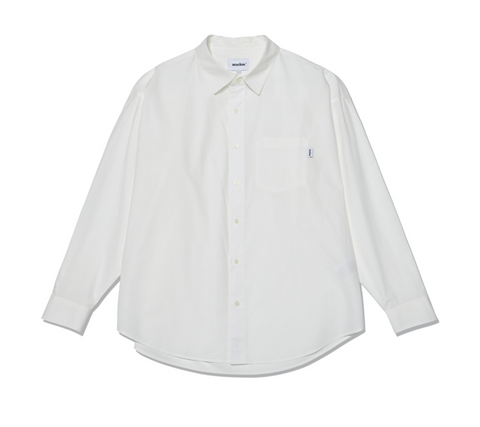 韓國 Markm Single Pocket Cotton Shirt【MA277】