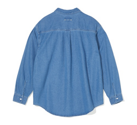 韓國 Markm Washed Denim Shirt【MA278】
