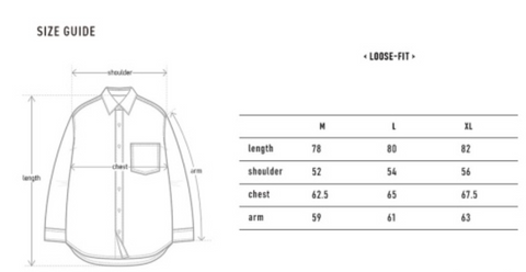 韓國 Markm Washed Denim Shirt【MA278】
