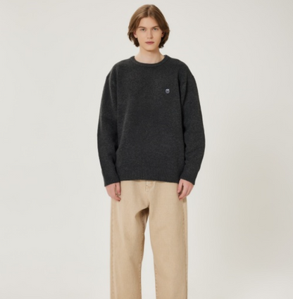 韓國 Markm Smile Logo Pullover【MA289】