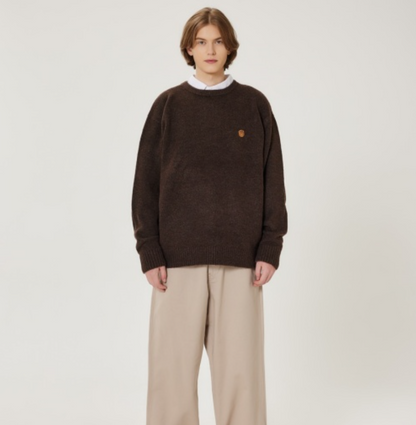 韓國 Markm Smile Logo Pullover【MA289】