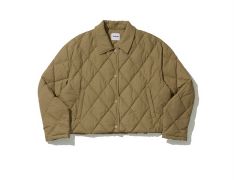 韓國 Markm Women's Crop Quilted Padded Jacket【MA293】