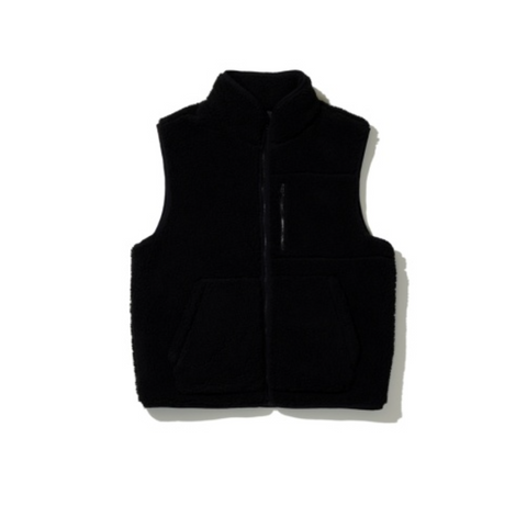 韓國 Markm Loose-fit Fleece Padded Vest【MA294】