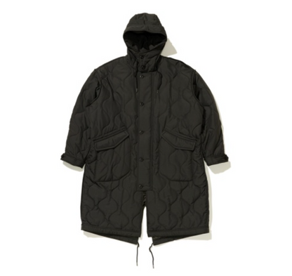 韓國 Markm Loose-fit Hooded Quilted Long Padded Jumper【MA295】