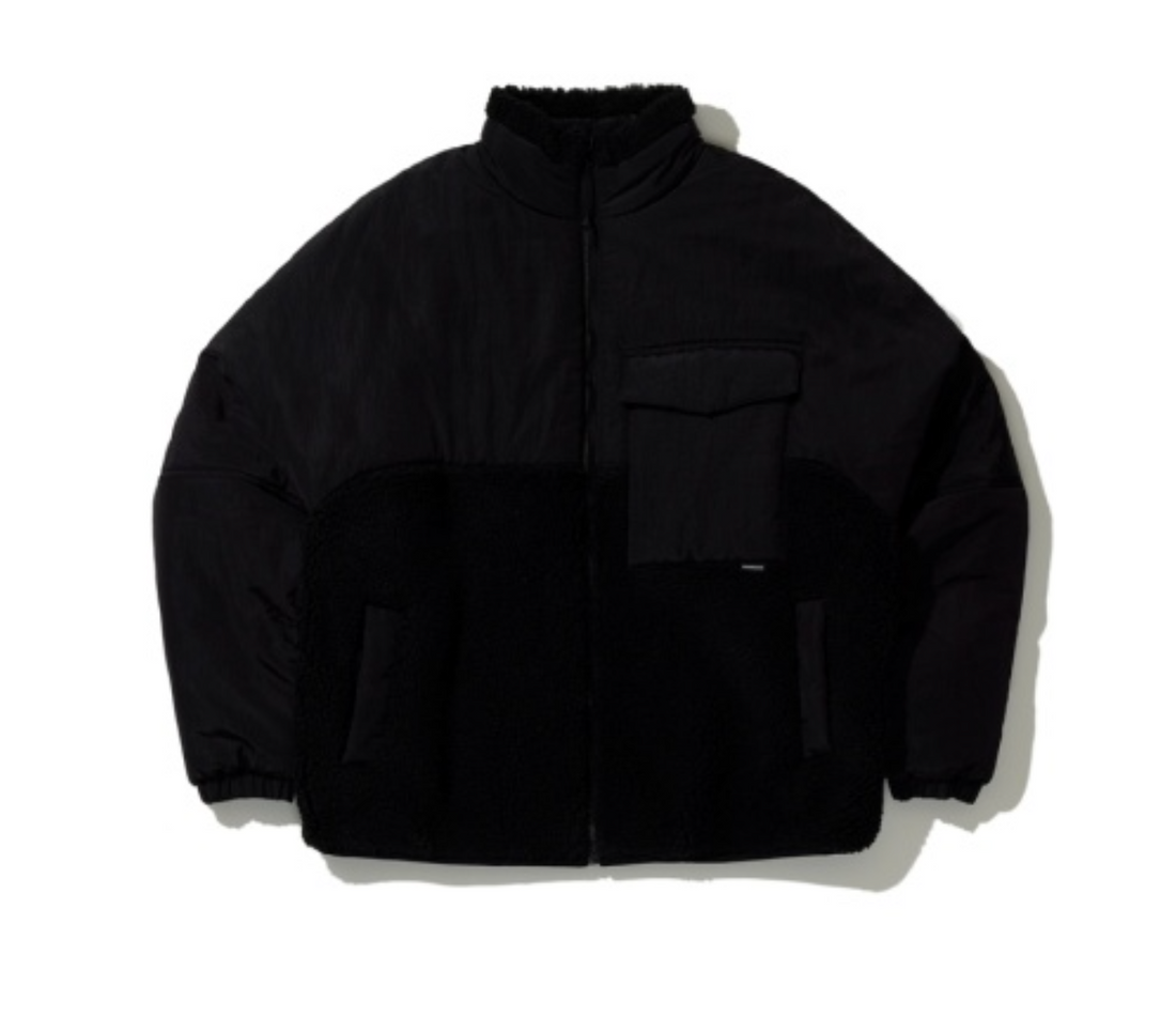韓國 Markm Overfit Fleece Hybrid Jumper【MA296】