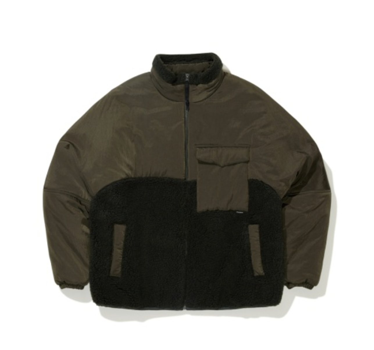 韓國 Markm Overfit Fleece Hybrid Jumper【MA296】
