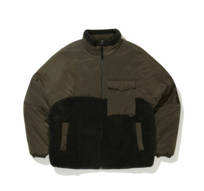 韓國 Markm Overfit Fleece Hybrid Jumper【MA296】