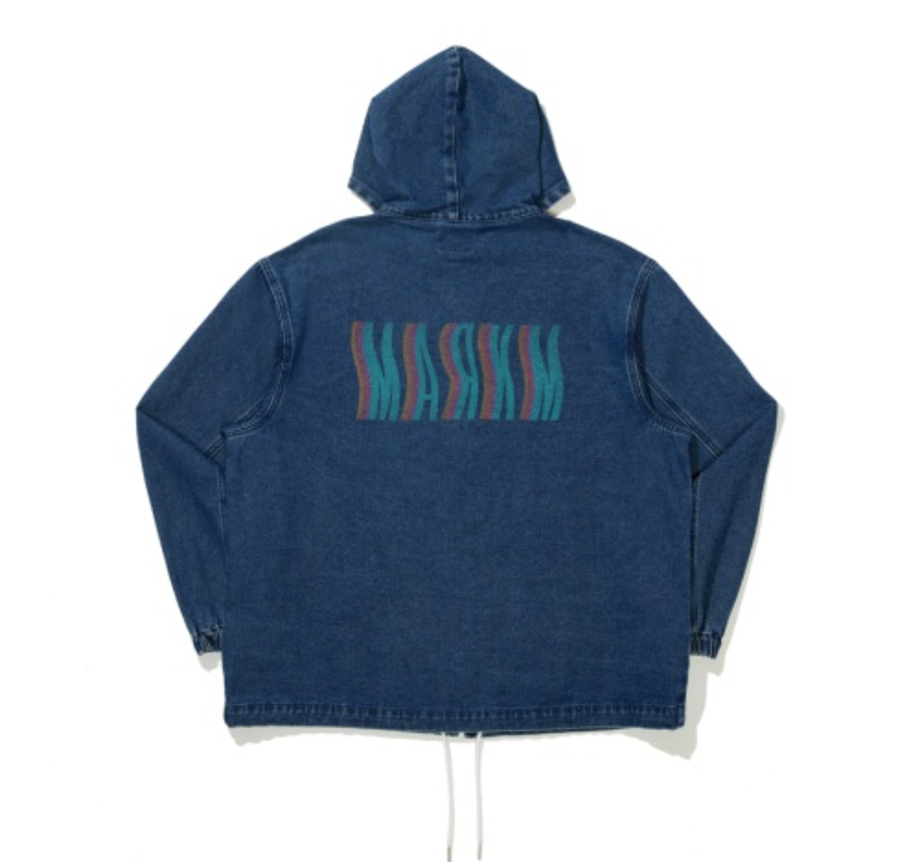 韓國 Markm Wave Logo Denim Jumper【MA298】