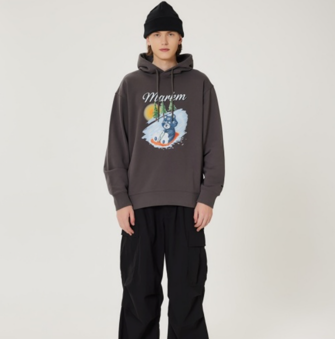韓國 Markm Cat Graphic Hoodie【MA303】