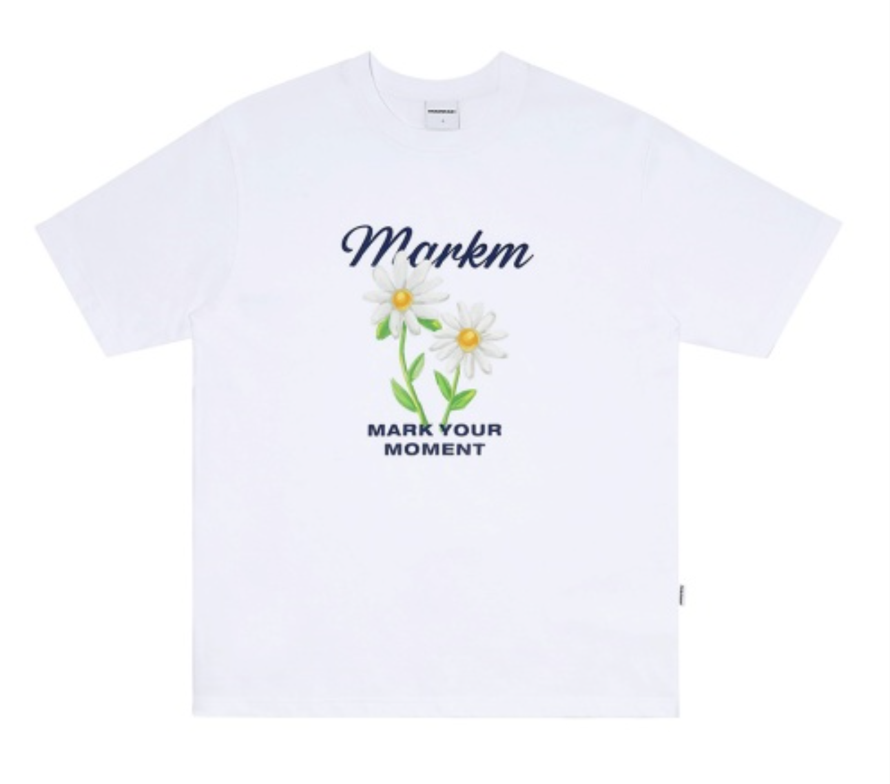 韓國 Markm Flower Graphic T-Shirt【MA306】