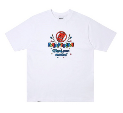 韓國 Markm Rainbow Print T-Shirt【MA308】