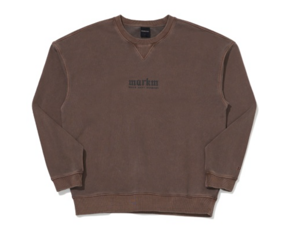韓國 Markm Pigment Sweatshirt【MA313】