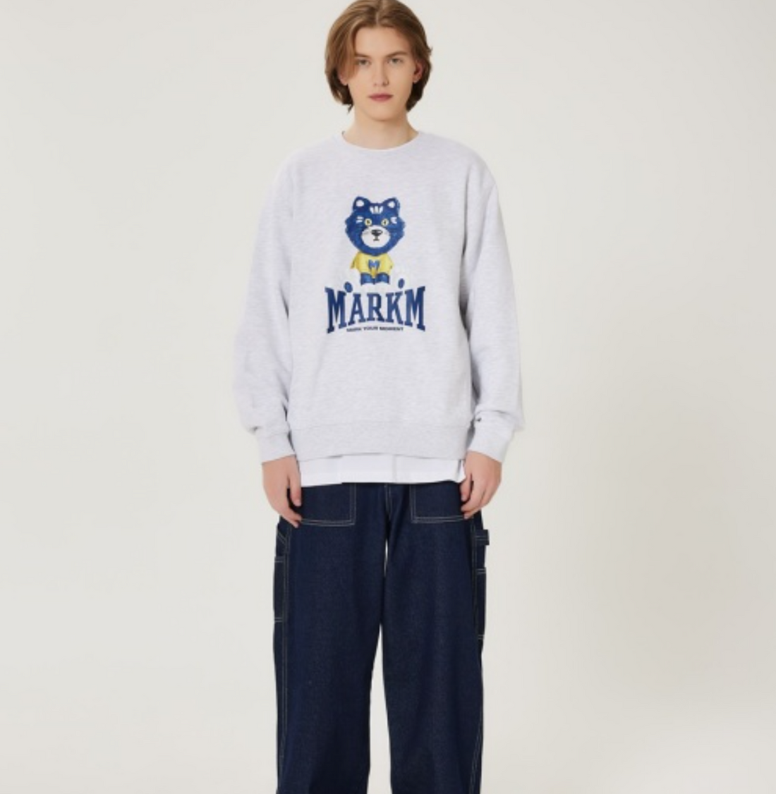 韓國 Markm Cat Graphic Sweatshirt【MA314】