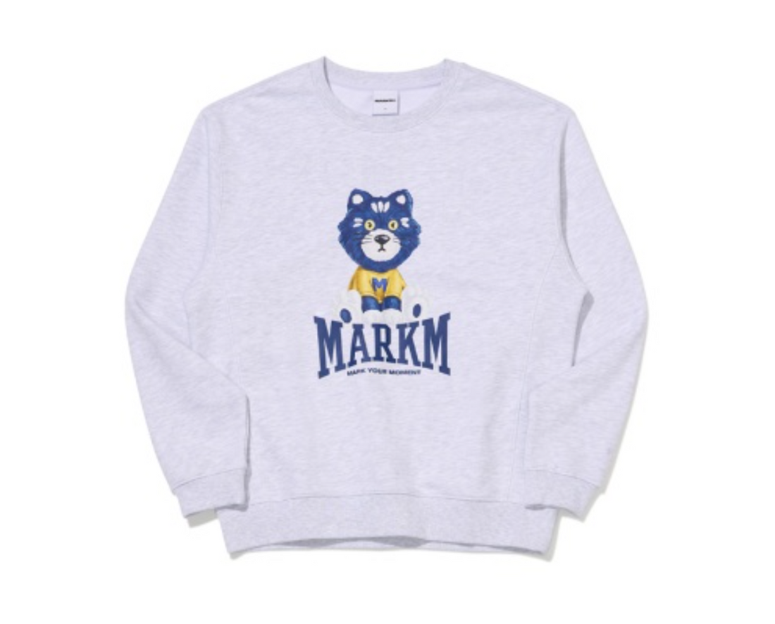 韓國 Markm Cat Graphic Sweatshirt【MA314】
