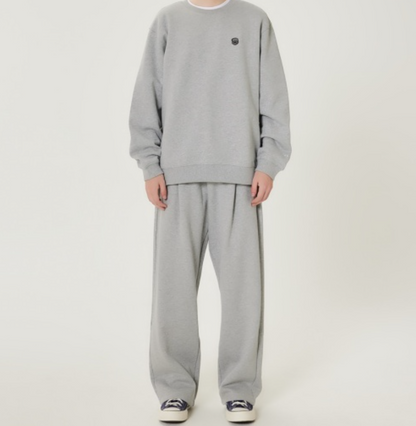 韓國 Markm Wide One-Tuck Sweatpants【MA323】