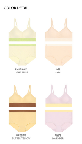 Comfort Lab Big Size Macaron Welfit Bralette【LL015】