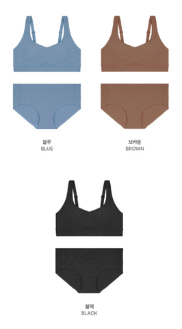 Comfort Lab Big Size Ribbed Soft Bra Top【LL028】