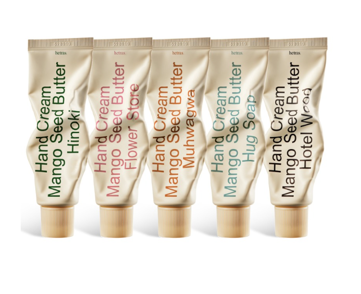 Hetras hetras. Perfumed Mango Seed Butter Hand Cream 50ml【SM088】