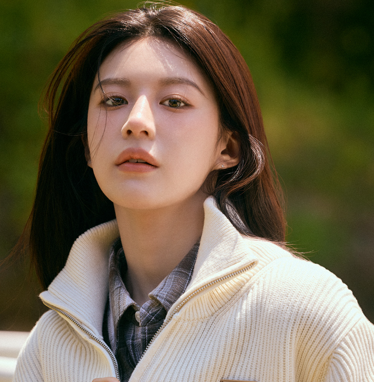 韓國 Marithe Francois Girbaud HALF NECK ZIPUP KNIT【MF737】