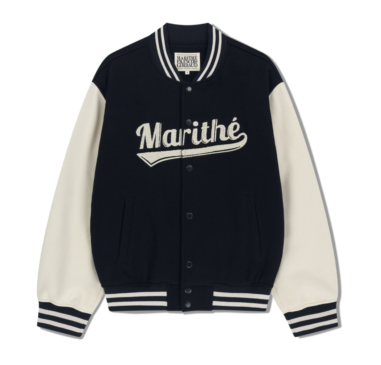 韓國 Marithe Francois Girbaud WOOL VARSITY JACKET【MF738】