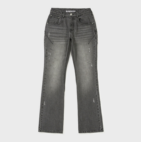 韓國 Mmlg BOOTSCUT DENIM PANTS【ML006】