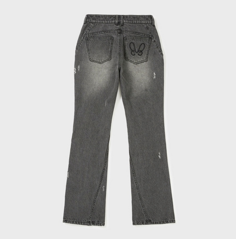 韓國 Mmlg BOOTSCUT DENIM PANTS【ML006】