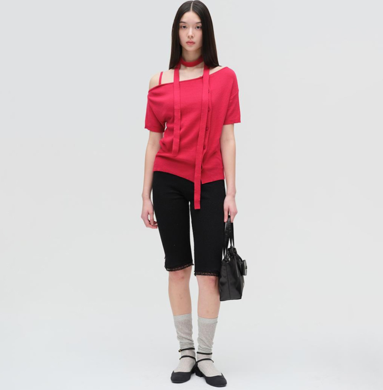 韓國 Mmlg OFF SHOULDER KNIT CARDIGAN【ML011】