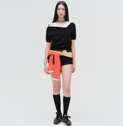 韓國 Mmlg OFF SHOULDER KNIT CARDIGAN【ML011】