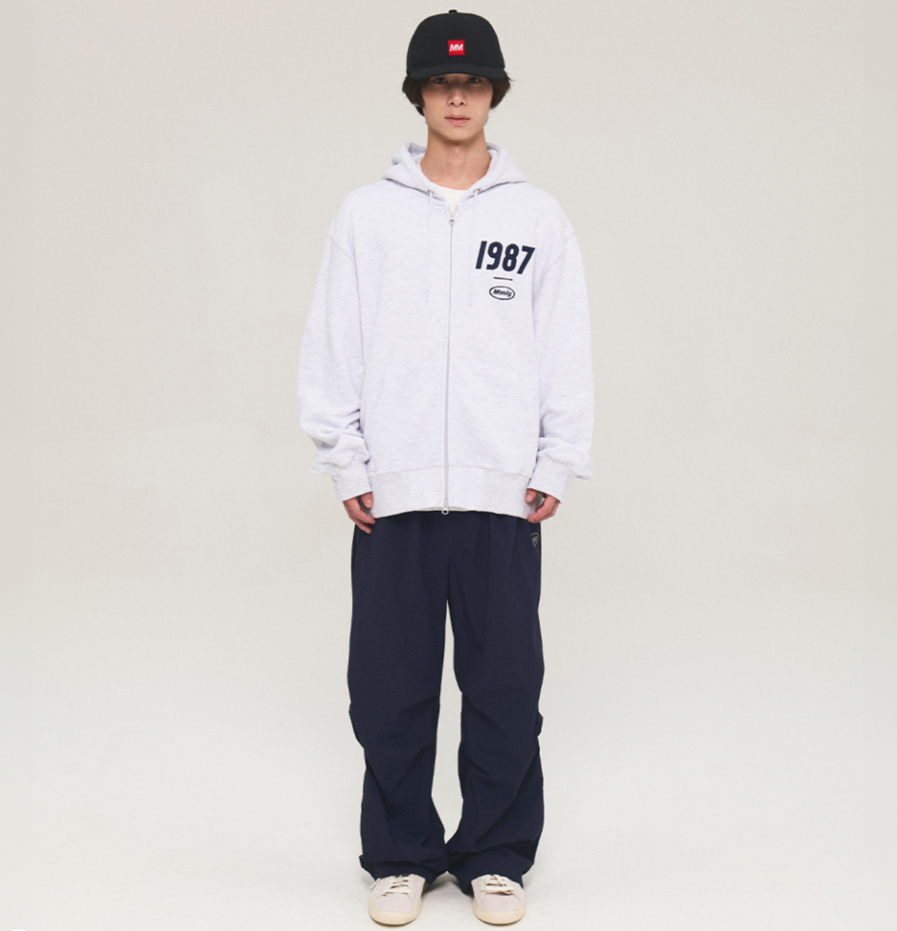 韓國 Mmlg NYLON WIDE PANTS【ML055】