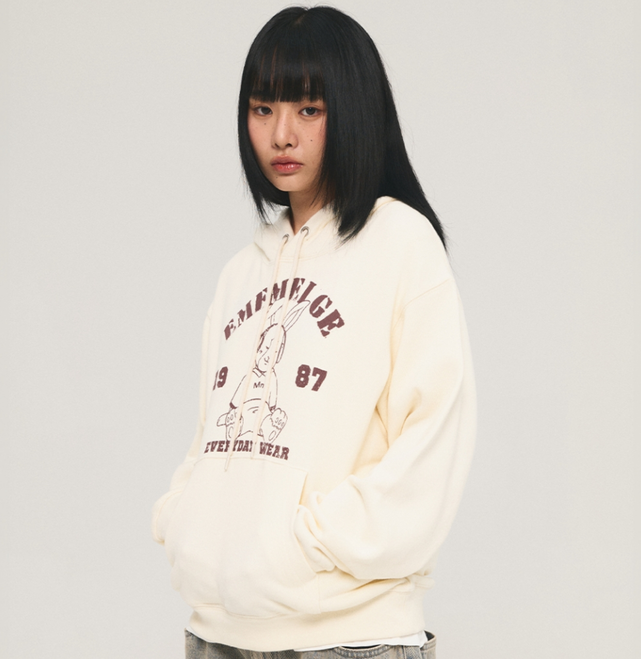 韓國 Mmlg MELGE ENJOYING MUSIC HOODIE【ML060】