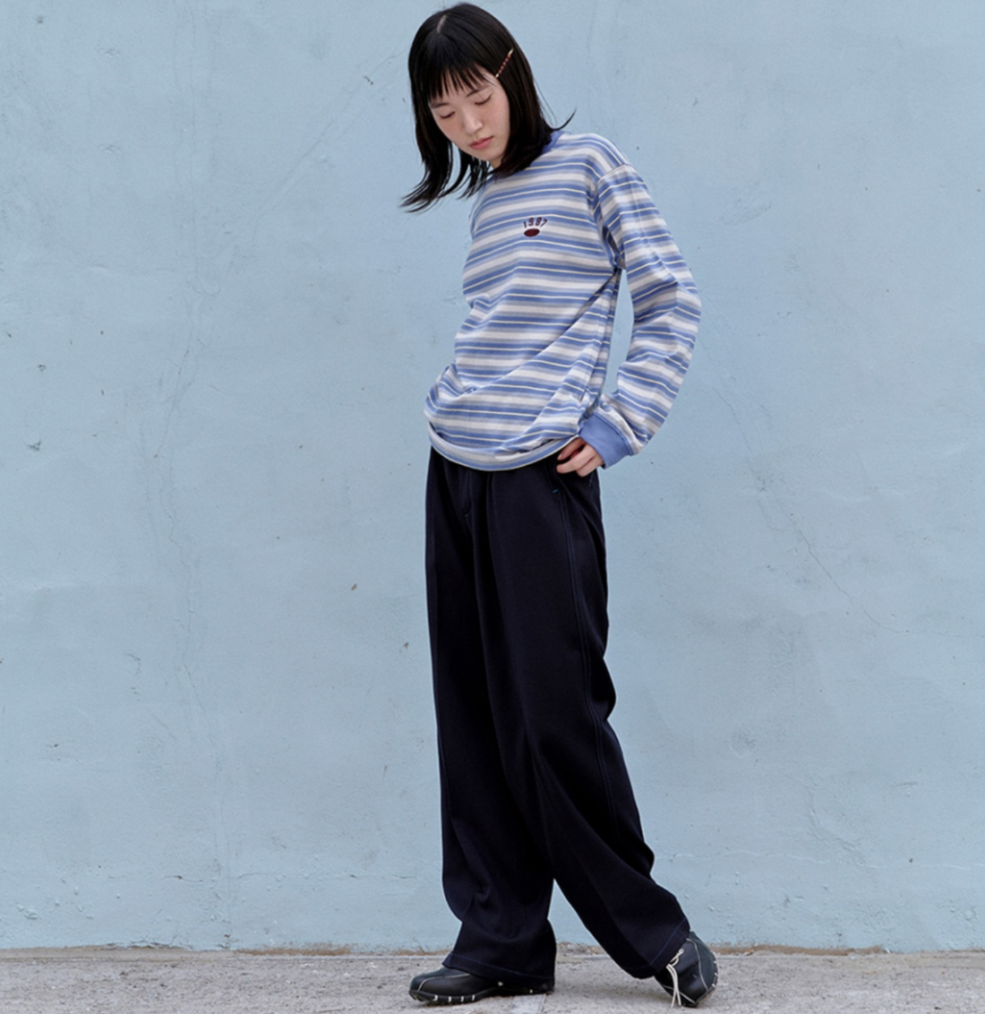 韓國 Mmlg MCA STRIPE LSV-T【ML061】