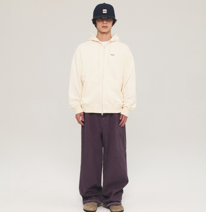 韓國 Mmlg SMALL LOGO HOOD ZIPUP【ML090】