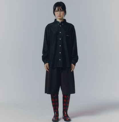 韓國 Mmlg LABLE M DENIM SHIRTS【ML096】