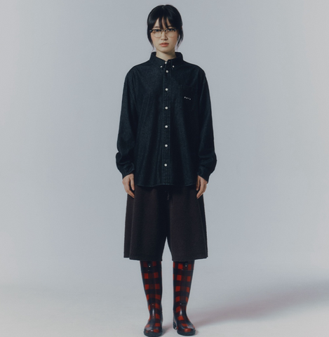 韓國 Mmlg LABLE M DENIM SHIRTS【ML096】