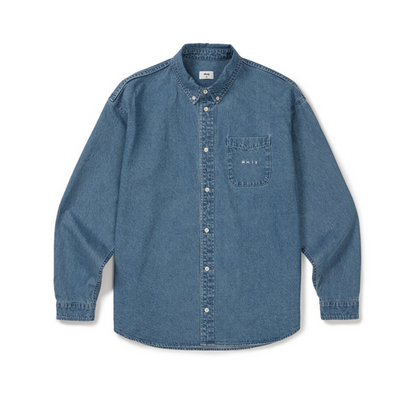 韓國 Mmlg LABLE M DENIM SHIRTS【ML096】